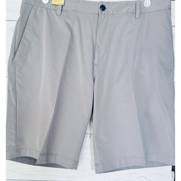 Adidas Golf Shorts ClimaCool Gray Performance Athletic Mens Sz 36 - Picture 4 of 11